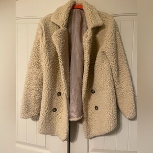 Sherpa Jacket. Size Medium